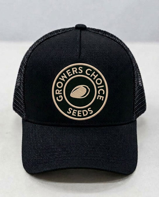 Buy Growers Choice 2026 Black Embroidered Trucker Cap